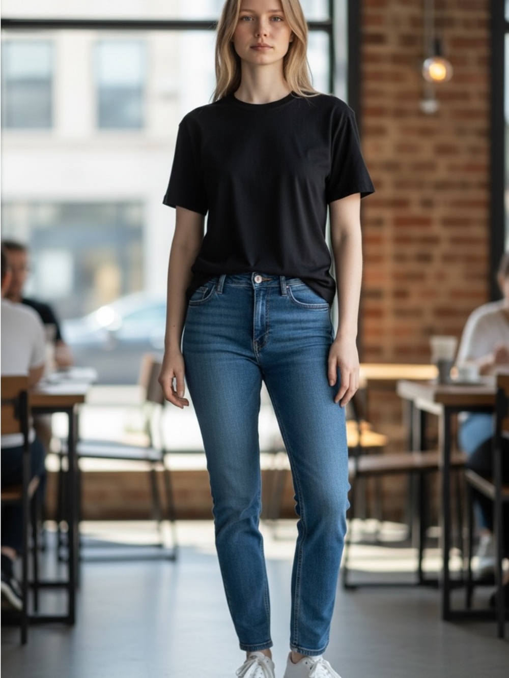 No Boundaries Skinny Jeans in Blue Wash